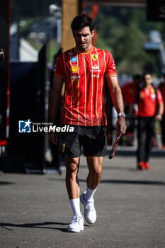 2024-06-29 - SAINZ Carlos (spa), Scuderia Ferrari SF-24, portrait during the Formula 1 Qatar Airways Austrian Grand Prix 2024, 11th round of the 2024 Formula One World Championship from June 28 to 30, 2024 on the Red Bull Ring, in Spielberg, Austria - F1 - AUSTRIAN GRAND PRIX 2024 - FORMULA 1 - MOTORS