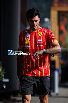 2024-06-29 - SAINZ Carlos (spa), Scuderia Ferrari SF-24, portrait during the Formula 1 Qatar Airways Austrian Grand Prix 2024, 11th round of the 2024 Formula One World Championship from June 28 to 30, 2024 on the Red Bull Ring, in Spielberg, Austria - F1 - AUSTRIAN GRAND PRIX 2024 - FORMULA 1 - MOTORS