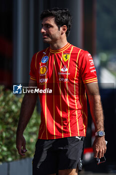 2024-06-29 - SAINZ Carlos (spa), Scuderia Ferrari SF-24, portrait during the Formula 1 Qatar Airways Austrian Grand Prix 2024, 11th round of the 2024 Formula One World Championship from June 28 to 30, 2024 on the Red Bull Ring, in Spielberg, Austria - F1 - AUSTRIAN GRAND PRIX 2024 - FORMULA 1 - MOTORS