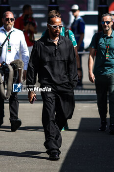 2024-06-29 - HAMILTON Lewis (gbr), Mercedes AMG F1 Team W15, portrait during the Formula 1 Qatar Airways Austrian Grand Prix 2024, 11th round of the 2024 Formula One World Championship from June 28 to 30, 2024 on the Red Bull Ring, in Spielberg, Austria - F1 - AUSTRIAN GRAND PRIX 2024 - FORMULA 1 - MOTORS