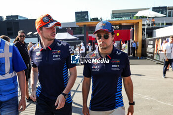 2024-06-29 - VERSTAPPEN Max (ned), Red Bull Racing RB20, PEREZ Sergio (mex), Red Bull Racing RB20, portrait during the Formula 1 Qatar Airways Austrian Grand Prix 2024, 11th round of the 2024 Formula One World Championship from June 28 to 30, 2024 on the Red Bull Ring, in Spielberg, Austria - F1 - AUSTRIAN GRAND PRIX 2024 - FORMULA 1 - MOTORS