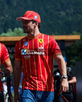 2024-06-29 - SAINZ Carlos (spa), Scuderia Ferrari SF-24, LECLERC Charles (mco), Scuderia Ferrari SF-24, portrait during the Formula 1 Qatar Airways Austrian Grand Prix 2024, 11th round of the 2024 Formula One World Championship from June 28 to 30, 2024 on the Red Bull Ring, in Spielberg, Austria - F1 - AUSTRIAN GRAND PRIX 2024 - FORMULA 1 - MOTORS