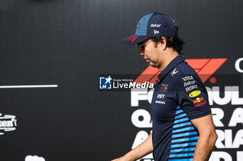 2024-06-29 - PEREZ Sergio (mex), Red Bull Racing RB20, portrait during the Formula 1 Qatar Airways Austrian Grand Prix 2024, 11th round of the 2024 Formula One World Championship from June 28 to 30, 2024 on the Red Bull Ring, in Spielberg, Austria - F1 - AUSTRIAN GRAND PRIX 2024 - FORMULA 1 - MOTORS