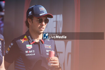 2024-06-29 - PEREZ Sergio (mex), Red Bull Racing RB20, portrait during the Formula 1 Qatar Airways Austrian Grand Prix 2024, 11th round of the 2024 Formula One World Championship from June 28 to 30, 2024 on the Red Bull Ring, in Spielberg, Austria - F1 - AUSTRIAN GRAND PRIX 2024 - FORMULA 1 - MOTORS