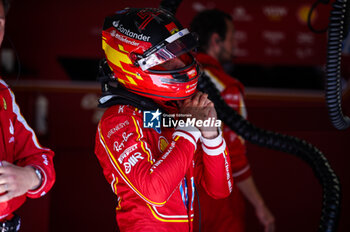 2024-06-29 - SAINZ Carlos (spa), Scuderia Ferrari SF-24, portrait during the Formula 1 Qatar Airways Austrian Grand Prix 2024, 11th round of the 2024 Formula One World Championship from June 28 to 30, 2024 on the Red Bull Ring, in Spielberg, Austria - F1 - AUSTRIAN GRAND PRIX 2024 - FORMULA 1 - MOTORS