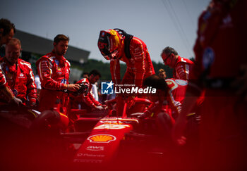 2024-06-29 - SAINZ Carlos (spa), Scuderia Ferrari SF-24, portrait during the Formula 1 Qatar Airways Austrian Grand Prix 2024, 11th round of the 2024 Formula One World Championship from June 28 to 30, 2024 on the Red Bull Ring, in Spielberg, Austria - F1 - AUSTRIAN GRAND PRIX 2024 - FORMULA 1 - MOTORS