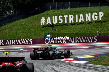 2024-06-29 - 63 RUSSELL George (gbr), Mercedes AMG F1 Team W15, action during the Formula 1 Qatar Airways Austrian Grand Prix 2024, 11th round of the 2024 Formula One World Championship from June 28 to 30, 2024 on the Red Bull Ring, in Spielberg, Austria - F1 - AUSTRIAN GRAND PRIX 2024 - FORMULA 1 - MOTORS