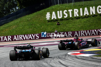 2024-06-29 - 10 GASLY Pierre (fra), Alpine F1 Team A524, action 31 OCON Esteban (fra), Alpine F1 Team A524, action during the Formula 1 Qatar Airways Austrian Grand Prix 2024, 11th round of the 2024 Formula One World Championship from June 28 to 30, 2024 on the Red Bull Ring, in Spielberg, Austria - F1 - AUSTRIAN GRAND PRIX 2024 - FORMULA 1 - MOTORS