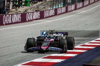 2024-06-29 - 10 GASLY Pierre (fra), Alpine F1 Team A524, action during the Formula 1 Qatar Airways Austrian Grand Prix 2024, 11th round of the 2024 Formula One World Championship from June 28 to 30, 2024 on the Red Bull Ring, in Spielberg, Austria - F1 - AUSTRIAN GRAND PRIX 2024 - FORMULA 1 - MOTORS