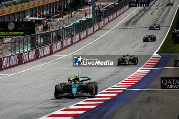 2024-06-29 - 14 ALONSO Fernando (spa), Aston Martin F1 Team AMR24, action during the Formula 1 Qatar Airways Austrian Grand Prix 2024, 11th round of the 2024 Formula One World Championship from June 28 to 30, 2024 on the Red Bull Ring, in Spielberg, Austria - F1 - AUSTRIAN GRAND PRIX 2024 - FORMULA 1 - MOTORS