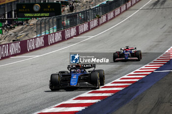 2024-06-29 - 02 SARGEANT Logan (usa), Williams Racing FW46, action during the Formula 1 Qatar Airways Austrian Grand Prix 2024, 11th round of the 2024 Formula One World Championship from June 28 to 30, 2024 on the Red Bull Ring, in Spielberg, Austria - F1 - AUSTRIAN GRAND PRIX 2024 - FORMULA 1 - MOTORS