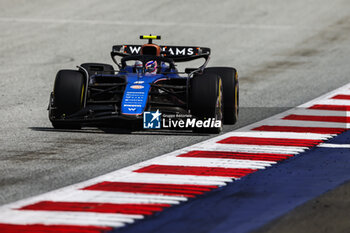 2024-06-29 - 02 SARGEANT Logan (usa), Williams Racing FW46, action during the Formula 1 Qatar Airways Austrian Grand Prix 2024, 11th round of the 2024 Formula One World Championship from June 28 to 30, 2024 on the Red Bull Ring, in Spielberg, Austria - F1 - AUSTRIAN GRAND PRIX 2024 - FORMULA 1 - MOTORS