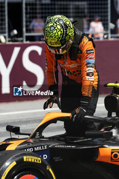 2024-06-29 - NORRIS Lando (gbr), McLaren F1 Team MCL38, portrait during the Formula 1 Qatar Airways Austrian Grand Prix 2024, 11th round of the 2024 Formula One World Championship from June 28 to 30, 2024 on the Red Bull Ring, in Spielberg, Austria - F1 - AUSTRIAN GRAND PRIX 2024 - FORMULA 1 - MOTORS