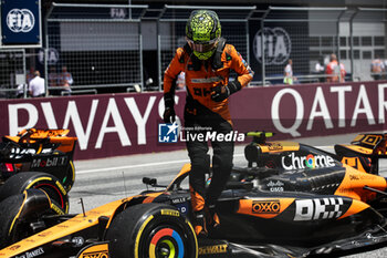 2024-06-29 - NORRIS Lando (gbr), McLaren F1 Team MCL38, portrait during the Formula 1 Qatar Airways Austrian Grand Prix 2024, 11th round of the 2024 Formula One World Championship from June 28 to 30, 2024 on the Red Bull Ring, in Spielberg, Austria - F1 - AUSTRIAN GRAND PRIX 2024 - FORMULA 1 - MOTORS