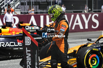 2024-06-29 - NORRIS Lando (gbr), McLaren F1 Team MCL38, portrait during the Formula 1 Qatar Airways Austrian Grand Prix 2024, 11th round of the 2024 Formula One World Championship from June 28 to 30, 2024 on the Red Bull Ring, in Spielberg, Austria - F1 - AUSTRIAN GRAND PRIX 2024 - FORMULA 1 - MOTORS