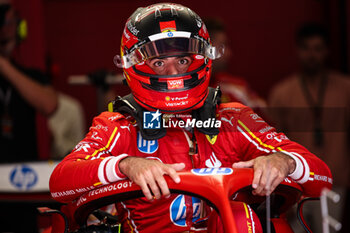 2024-06-29 - SAINZ Carlos (spa), Scuderia Ferrari SF-24, portrait during the Formula 1 Qatar Airways Austrian Grand Prix 2024, 11th round of the 2024 Formula One World Championship from June 28 to 30, 2024 on the Red Bull Ring, in Spielberg, Austria - F1 - AUSTRIAN GRAND PRIX 2024 - FORMULA 1 - MOTORS