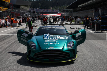 2024-06-29 - Aston Martin safety car, during the Formula 1 Qatar Airways Austrian Grand Prix 2024, 11th round of the 2024 Formula One World Championship from June 28 to 30, 2024 on the Red Bull Ring, in Spielberg, Austria - F1 - AUSTRIAN GRAND PRIX 2024 - FORMULA 1 - MOTORS