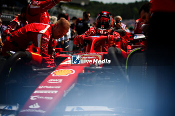 2024-06-29 - SAINZ Carlos (spa), Scuderia Ferrari SF-24, portrait during the Formula 1 Qatar Airways Austrian Grand Prix 2024, 11th round of the 2024 Formula One World Championship from June 28 to 30, 2024 on the Red Bull Ring, in Spielberg, Austria - F1 - AUSTRIAN GRAND PRIX 2024 - FORMULA 1 - MOTORS