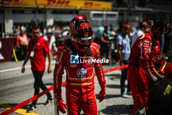 2024-06-29 - SAINZ Carlos (spa), Scuderia Ferrari SF-24, portrait during the Formula 1 Qatar Airways Austrian Grand Prix 2024, 11th round of the 2024 Formula One World Championship from June 28 to 30, 2024 on the Red Bull Ring, in Spielberg, Austria - F1 - AUSTRIAN GRAND PRIX 2024 - FORMULA 1 - MOTORS