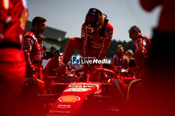 2024-06-29 - SAINZ Carlos (spa), Scuderia Ferrari SF-24, portrait during the Formula 1 Qatar Airways Austrian Grand Prix 2024, 11th round of the 2024 Formula One World Championship from June 28 to 30, 2024 on the Red Bull Ring, in Spielberg, Austria - F1 - AUSTRIAN GRAND PRIX 2024 - FORMULA 1 - MOTORS