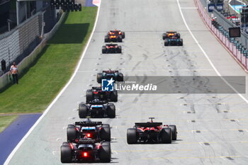 2024-06-29 - starting grid during the Formula 1 Qatar Airways Austrian Grand Prix 2024, 11th round of the 2024 Formula One World Championship from June 28 to 30, 2024 on the Red Bull Ring, in Spielberg, Austria - F1 - AUSTRIAN GRAND PRIX 2024 - FORMULA 1 - MOTORS