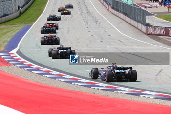 2024-06-29 - 10 GASLY Pierre (fra), Alpine F1 Team A524, action 31 OCON Esteban (fra), Alpine F1 Team A524, action start of the race, depart, during the Formula 1 Qatar Airways Austrian Grand Prix 2024, 11th round of the 2024 Formula One World Championship from June 28 to 30, 2024 on the Red Bull Ring, in Spielberg, Austria - F1 - AUSTRIAN GRAND PRIX 2024 - FORMULA 1 - MOTORS