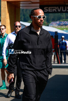 2024-06-29 - HAMILTON Lewis (gbr), Mercedes AMG F1 Team W15, portrait during the Formula 1 Qatar Airways Austrian Grand Prix 2024, 11th round of the 2024 Formula One World Championship from June 28 to 30, 2024 on the Red Bull Ring, in Spielberg, Austria - F1 - AUSTRIAN GRAND PRIX 2024 - FORMULA 1 - MOTORS