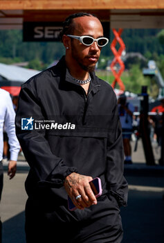 2024-06-29 - HAMILTON Lewis (gbr), Mercedes AMG F1 Team W15, portrait during the Formula 1 Qatar Airways Austrian Grand Prix 2024, 11th round of the 2024 Formula One World Championship from June 28 to 30, 2024 on the Red Bull Ring, in Spielberg, Austria - F1 - AUSTRIAN GRAND PRIX 2024 - FORMULA 1 - MOTORS