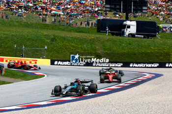 2024-06-29 - 63 RUSSELL George (gbr), Mercedes AMG F1 Team W15, action during the Formula 1 Qatar Airways Austrian Grand Prix 2024, 11th round of the 2024 Formula One World Championship from June 28 to 30, 2024 on the Red Bull Ring, in Spielberg, Austria - F1 - AUSTRIAN GRAND PRIX 2024 - FORMULA 1 - MOTORS