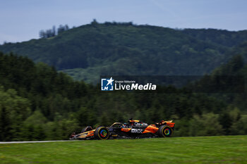 2024-06-29 - 81 PIASTRI Oscar (aus), McLaren F1 Team MCL38, action during the Formula 1 Qatar Airways Austrian Grand Prix 2024, 11th round of the 2024 Formula One World Championship from June 28 to 30, 2024 on the Red Bull Ring, in Spielberg, Austria - F1 - AUSTRIAN GRAND PRIX 2024 - FORMULA 1 - MOTORS