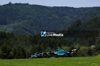 2024-06-29 - 18 STROLL Lance (can), Aston Martin F1 Team AMR24, action during the Formula 1 Qatar Airways Austrian Grand Prix 2024, 11th round of the 2024 Formula One World Championship from June 28 to 30, 2024 on the Red Bull Ring, in Spielberg, Austria - F1 - AUSTRIAN GRAND PRIX 2024 - FORMULA 1 - MOTORS