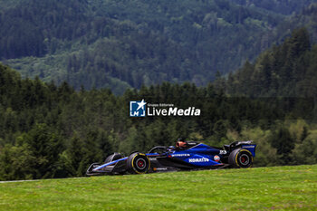 2024-06-29 - 23 ALBON Alexander (tha), Williams Racing FW45, action during the Formula 1 Qatar Airways Austrian Grand Prix 2024, 11th round of the 2024 Formula One World Championship from June 28 to 30, 2024 on the Red Bull Ring, in Spielberg, Austria - F1 - AUSTRIAN GRAND PRIX 2024 - FORMULA 1 - MOTORS