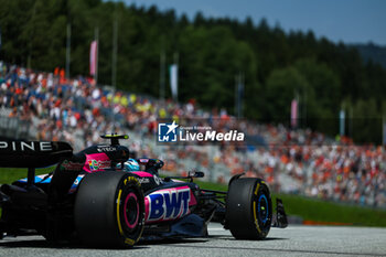 2024-06-29 - 10 GASLY Pierre (fra), Alpine F1 Team A524, action during the Formula 1 Qatar Airways Austrian Grand Prix 2024, 11th round of the 2024 Formula One World Championship from June 28 to 30, 2024 on the Red Bull Ring, in Spielberg, Austria - F1 - AUSTRIAN GRAND PRIX 2024 - FORMULA 1 - MOTORS