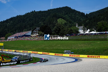 2024-06-29 - 63 RUSSELL George (gbr), Mercedes AMG F1 Team W15, action during the Formula 1 Qatar Airways Austrian Grand Prix 2024, 11th round of the 2024 Formula One World Championship from June 28 to 30, 2024 on the Red Bull Ring, in Spielberg, Austria - F1 - AUSTRIAN GRAND PRIX 2024 - FORMULA 1 - MOTORS