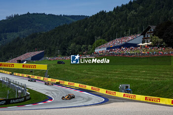 2024-06-29 - 04 NORRIS Lando (gbr), McLaren F1 Team MCL38, action during the Formula 1 Qatar Airways Austrian Grand Prix 2024, 11th round of the 2024 Formula One World Championship from June 28 to 30, 2024 on the Red Bull Ring, in Spielberg, Austria - F1 - AUSTRIAN GRAND PRIX 2024 - FORMULA 1 - MOTORS