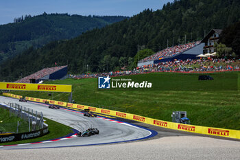 2024-06-29 - 44 HAMILTON Lewis (gbr), Mercedes AMG F1 Team W15, action during the Formula 1 Qatar Airways Austrian Grand Prix 2024, 11th round of the 2024 Formula One World Championship from June 28 to 30, 2024 on the Red Bull Ring, in Spielberg, Austria - F1 - AUSTRIAN GRAND PRIX 2024 - FORMULA 1 - MOTORS