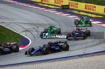 2024-06-29 - 02 SARGEANT Logan (usa), Williams Racing FW46, action during the Formula 1 Qatar Airways Austrian Grand Prix 2024, 11th round of the 2024 Formula One World Championship from June 28 to 30, 2024 on the Red Bull Ring, in Spielberg, Austria - F1 - AUSTRIAN GRAND PRIX 2024 - FORMULA 1 - MOTORS