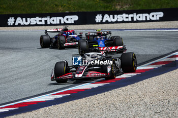 2024-06-29 - 27 HULKENBERG Nico (ger), Haas F1 Team VF-24 Ferrari, action during the Formula 1 Qatar Airways Austrian Grand Prix 2024, 11th round of the 2024 Formula One World Championship from June 28 to 30, 2024 on the Red Bull Ring, in Spielberg, Austria - F1 - AUSTRIAN GRAND PRIX 2024 - FORMULA 1 - MOTORS