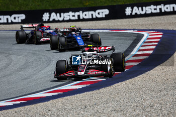 2024-06-29 - 27 HULKENBERG Nico (ger), Haas F1 Team VF-24 Ferrari, action during the Formula 1 Qatar Airways Austrian Grand Prix 2024, 11th round of the 2024 Formula One World Championship from June 28 to 30, 2024 on the Red Bull Ring, in Spielberg, Austria - F1 - AUSTRIAN GRAND PRIX 2024 - FORMULA 1 - MOTORS