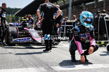 2024-06-29 - GASLY Pierre (fra), Alpine F1 Team A524, portrait starting grid during the Formula 1 Qatar Airways Austrian Grand Prix 2024, 11th round of the 2024 Formula One World Championship from June 28 to 30, 2024 on the Red Bull Ring, in Spielberg, Austria - F1 - AUSTRIAN GRAND PRIX 2024 - FORMULA 1 - MOTORS