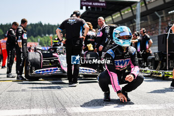 2024-06-29 - GASLY Pierre (fra), Alpine F1 Team A524, portrait starting grid during the Formula 1 Qatar Airways Austrian Grand Prix 2024, 11th round of the 2024 Formula One World Championship from June 28 to 30, 2024 on the Red Bull Ring, in Spielberg, Austria - F1 - AUSTRIAN GRAND PRIX 2024 - FORMULA 1 - MOTORS