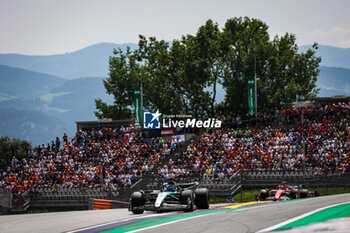 2024-06-29 - 63 RUSSELL George (gbr), Mercedes AMG F1 Team W15, action during the Formula 1 Qatar Airways Austrian Grand Prix 2024, 11th round of the 2024 Formula One World Championship from June 28 to 30, 2024 on the Red Bull Ring, in Spielberg, Austria - F1 - AUSTRIAN GRAND PRIX 2024 - FORMULA 1 - MOTORS