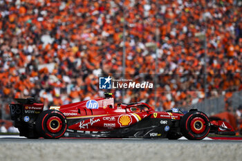 2024-06-29 - 55 SAINZ Carlos (spa), Scuderia Ferrari SF-24, action during the Formula 1 Qatar Airways Austrian Grand Prix 2024, 11th round of the 2024 Formula One World Championship from June 28 to 30, 2024 on the Red Bull Ring, in Spielberg, Austria - F1 - AUSTRIAN GRAND PRIX 2024 - FORMULA 1 - MOTORS