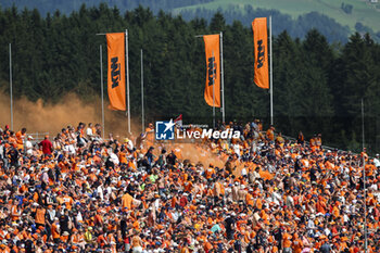 2024-06-29 - Max Verstappen supporters are seen during the Formula 1 Qatar Airways Austrian Grand Prix 2024, 11th round of the 2024 Formula One World Championship from June 28 to 30, 2024 on the Red Bull Ring, in Spielberg, Austria - F1 - AUSTRIAN GRAND PRIX 2024 - FORMULA 1 - MOTORS