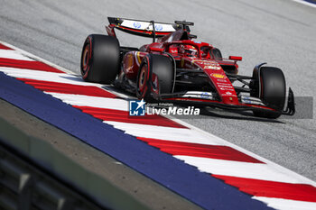 2024-06-29 - 16 LECLERC Charles (mco), Scuderia Ferrari SF-24, action during the Formula 1 Qatar Airways Austrian Grand Prix 2024, 11th round of the 2024 Formula One World Championship from June 28 to 30, 2024 on the Red Bull Ring, in Spielberg, Austria - F1 - AUSTRIAN GRAND PRIX 2024 - FORMULA 1 - MOTORS