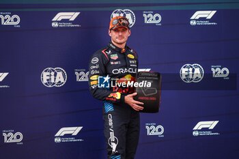 2024-06-29 - VERSTAPPEN Max (ned), Red Bull Racing RB20, portrait podium during the Formula 1 Qatar Airways Austrian Grand Prix 2024, 11th round of the 2024 Formula One World Championship from June 28 to 30, 2024 on the Red Bull Ring, in Spielberg, Austria - F1 - AUSTRIAN GRAND PRIX 2024 - FORMULA 1 - MOTORS