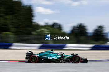 2024-06-29 - 14 ALONSO Fernando (spa), Aston Martin F1 Team AMR24, action during the Formula 1 Qatar Airways Austrian Grand Prix 2024, 11th round of the 2024 Formula One World Championship from June 28 to 30, 2024 on the Red Bull Ring, in Spielberg, Austria - F1 - AUSTRIAN GRAND PRIX 2024 - FORMULA 1 - MOTORS