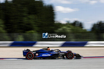 2024-06-29 - 23 ALBON Alexander (tha), Williams Racing FW45, action during the Formula 1 Qatar Airways Austrian Grand Prix 2024, 11th round of the 2024 Formula One World Championship from June 28 to 30, 2024 on the Red Bull Ring, in Spielberg, Austria - F1 - AUSTRIAN GRAND PRIX 2024 - FORMULA 1 - MOTORS