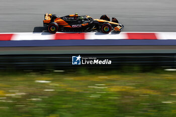 2024-06-29 - 04 NORRIS Lando (gbr), McLaren F1 Team MCL38, action during the Formula 1 Qatar Airways Austrian Grand Prix 2024, 11th round of the 2024 Formula One World Championship from June 28 to 30, 2024 on the Red Bull Ring, in Spielberg, Austria - F1 - AUSTRIAN GRAND PRIX 2024 - FORMULA 1 - MOTORS