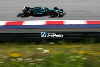 2024-06-29 - 14 ALONSO Fernando (spa), Aston Martin F1 Team AMR24, action during the Formula 1 Qatar Airways Austrian Grand Prix 2024, 11th round of the 2024 Formula One World Championship from June 28 to 30, 2024 on the Red Bull Ring, in Spielberg, Austria - F1 - AUSTRIAN GRAND PRIX 2024 - FORMULA 1 - MOTORS